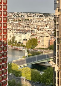 Statue of liberty can be seen from room