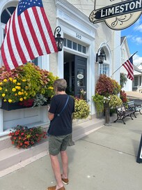 The front of one of the shops in Grafton.