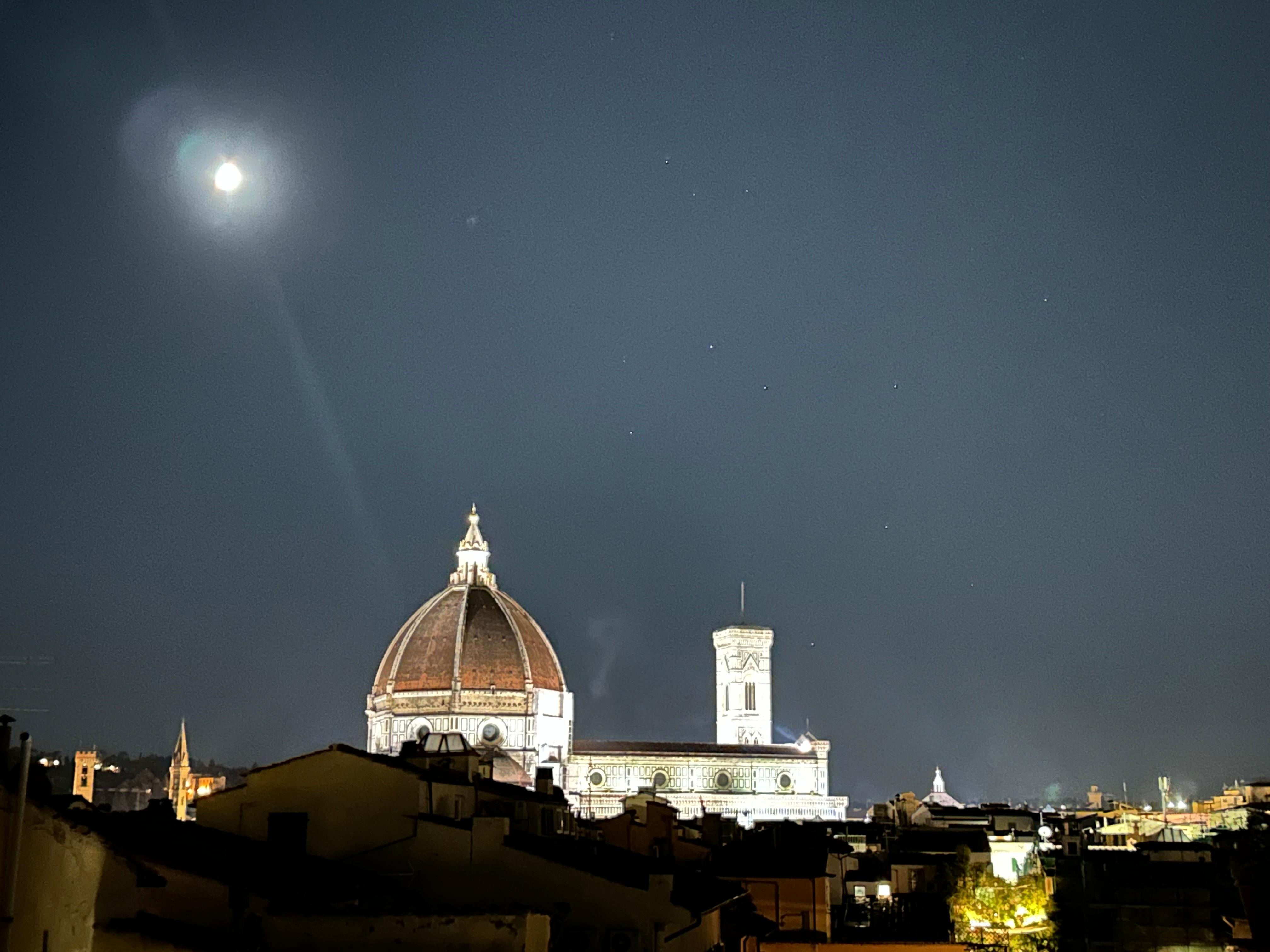 View from bedroom window.