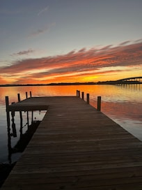 Sunrise on a chilly January morning