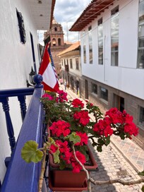 Balcony on king room.
