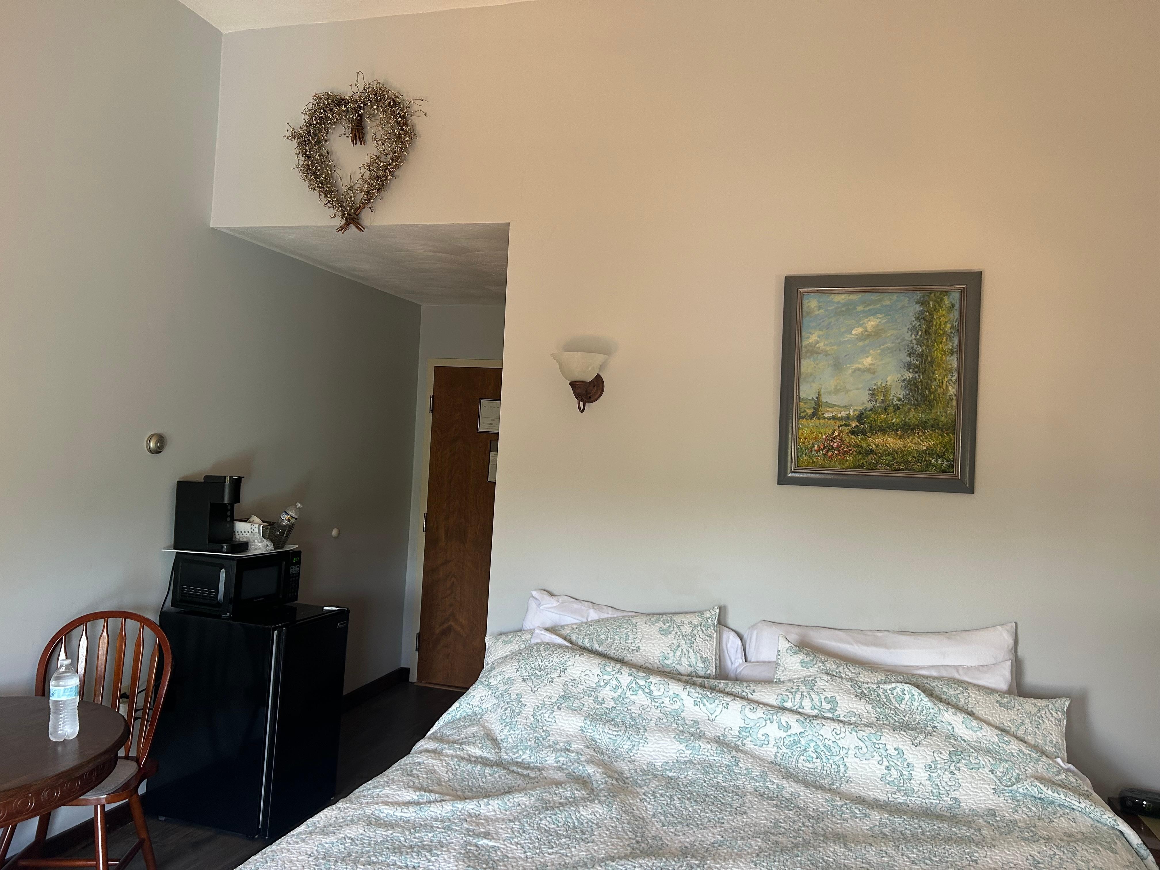 Very comfortable bed