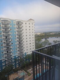 View from our balcony