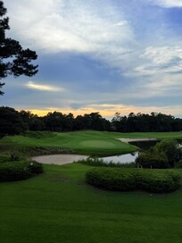 Gorgeous view from the screened porch.
