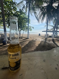 View from the bar