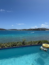 Infinity pool with an amazing view