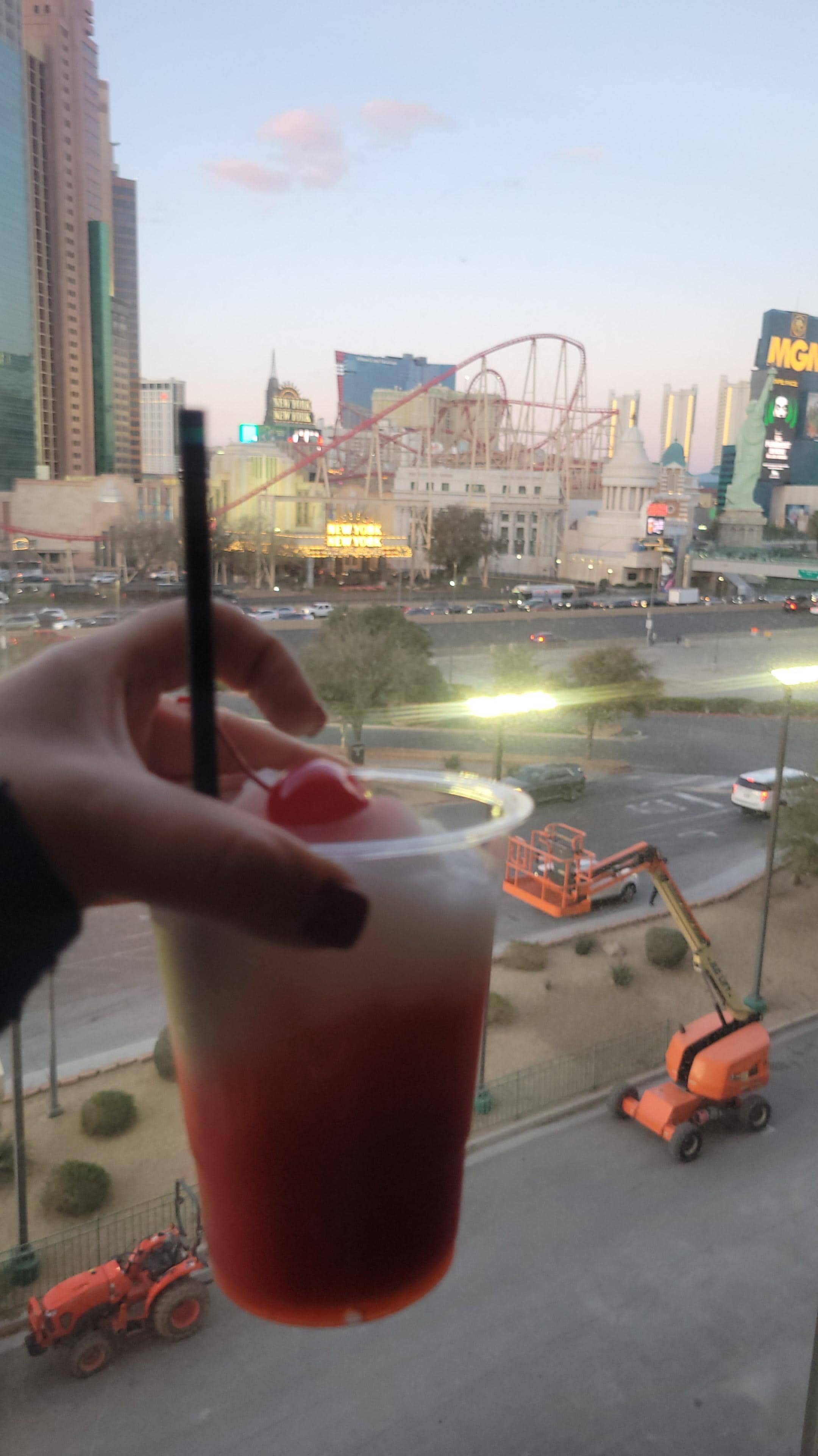 My virgin slushie from our room. 6-217