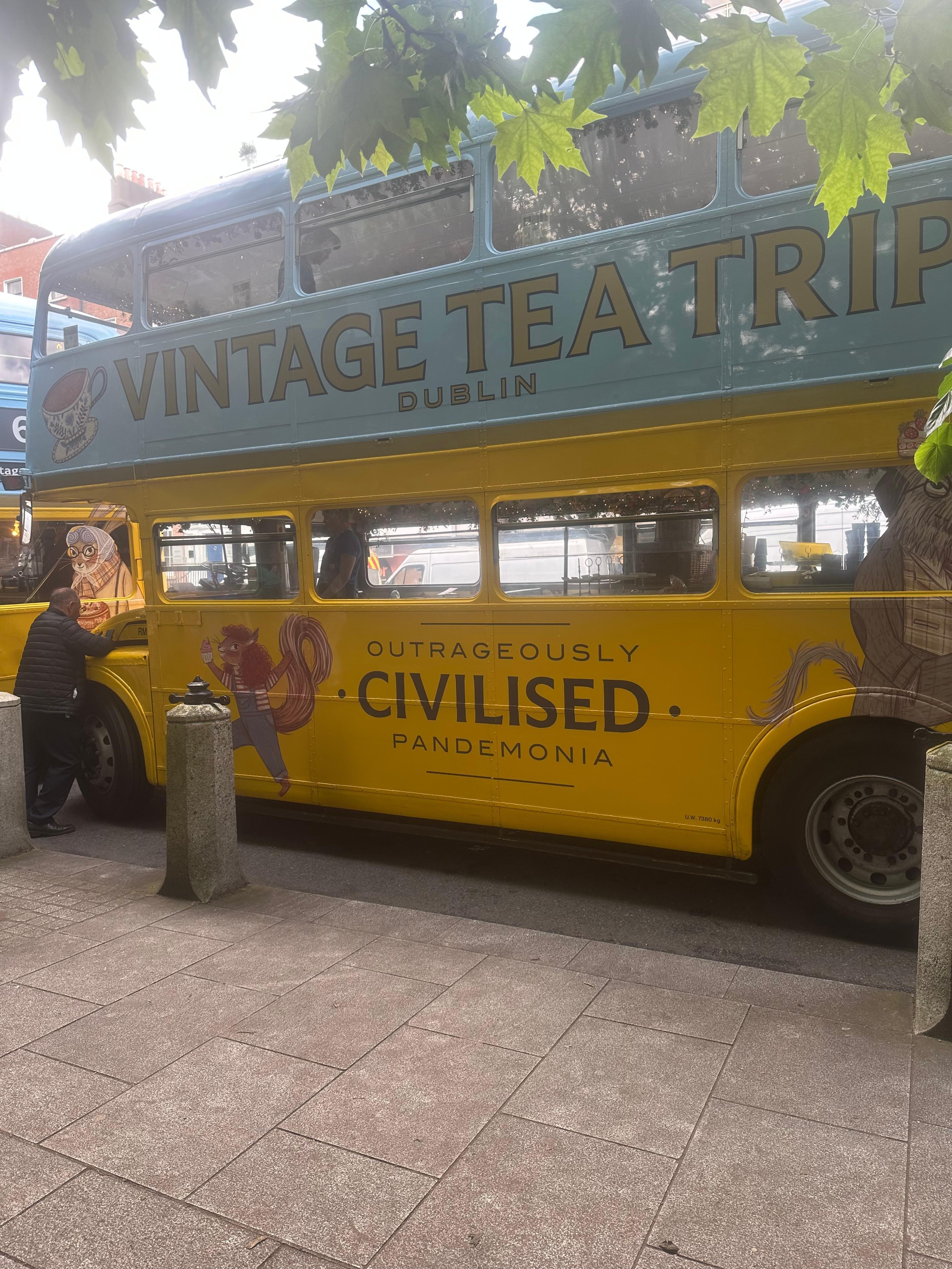 The Tea bus loved it!!