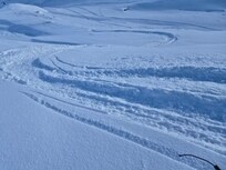 60cm snow off piste