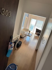 The sea view room
