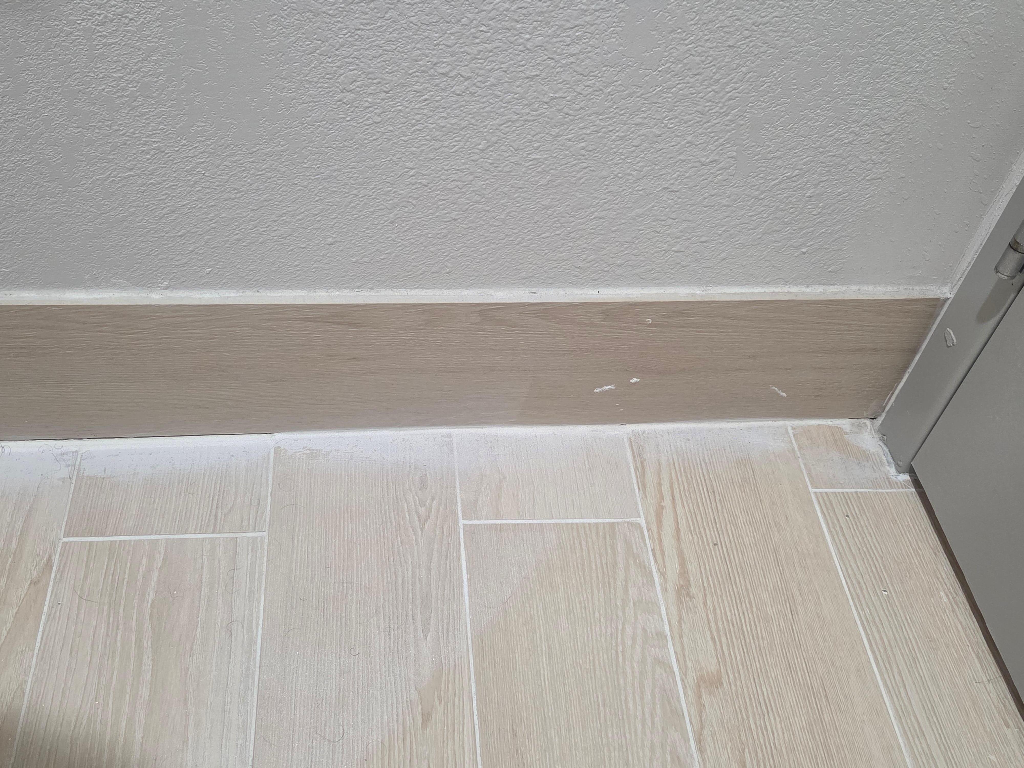 Bathroom floor