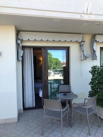 Patio area outside our room