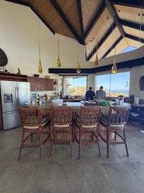 Eating Bar and Kitchen with great views
