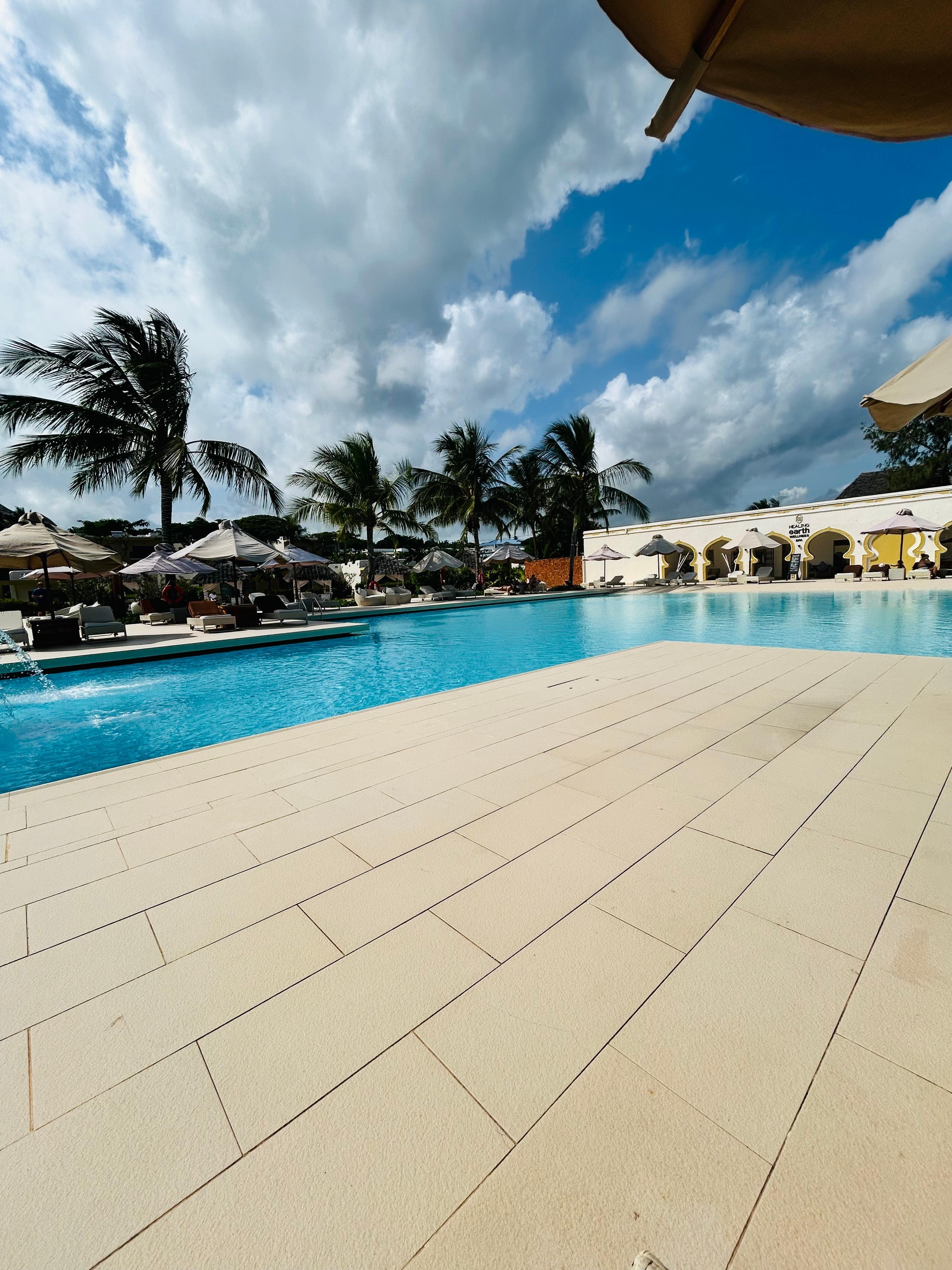 Part of pool view