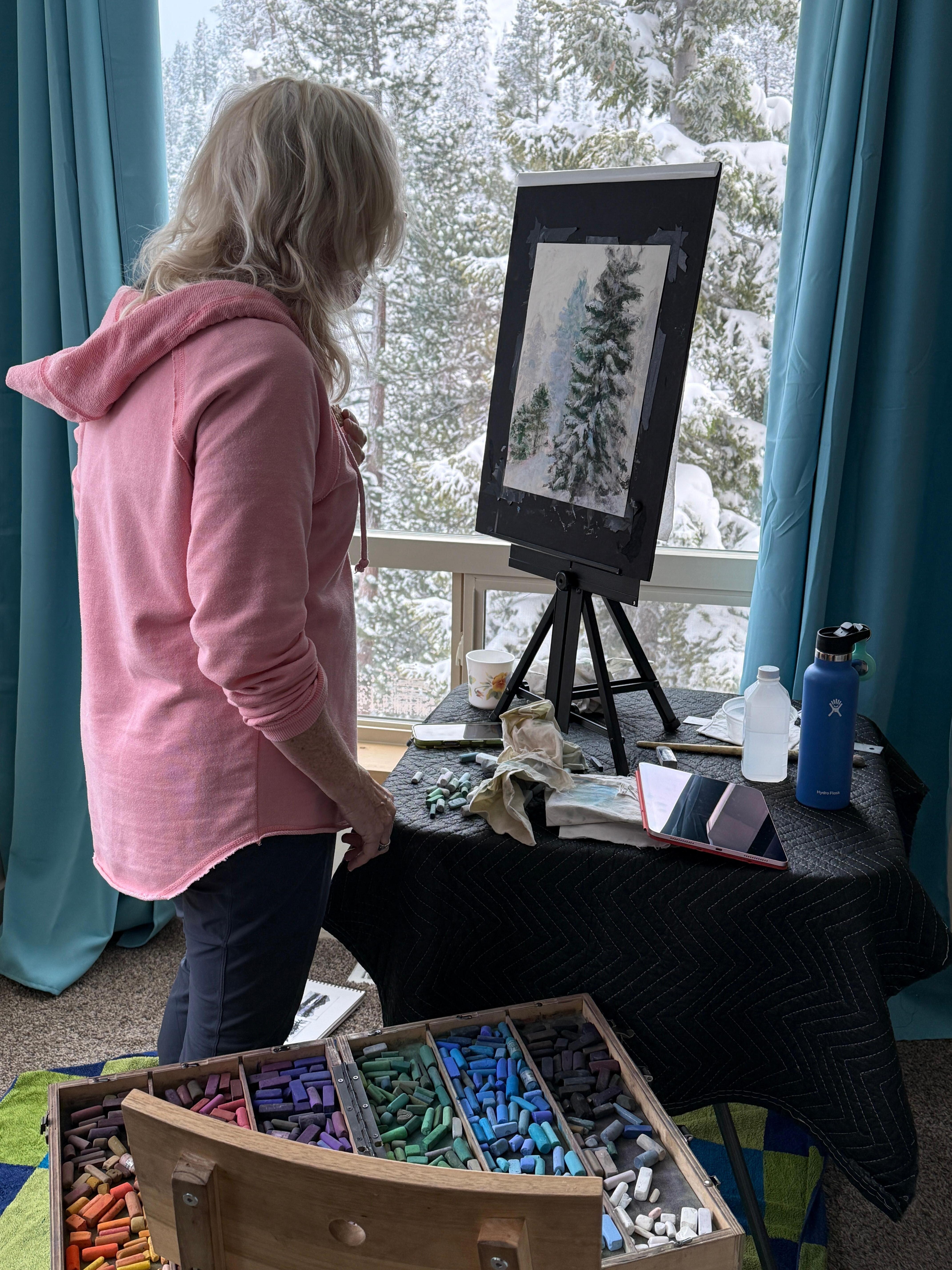 A perfect place for painting. 