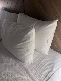 Loved the labelled pillows!