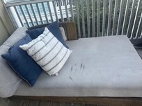 Screen porch off master