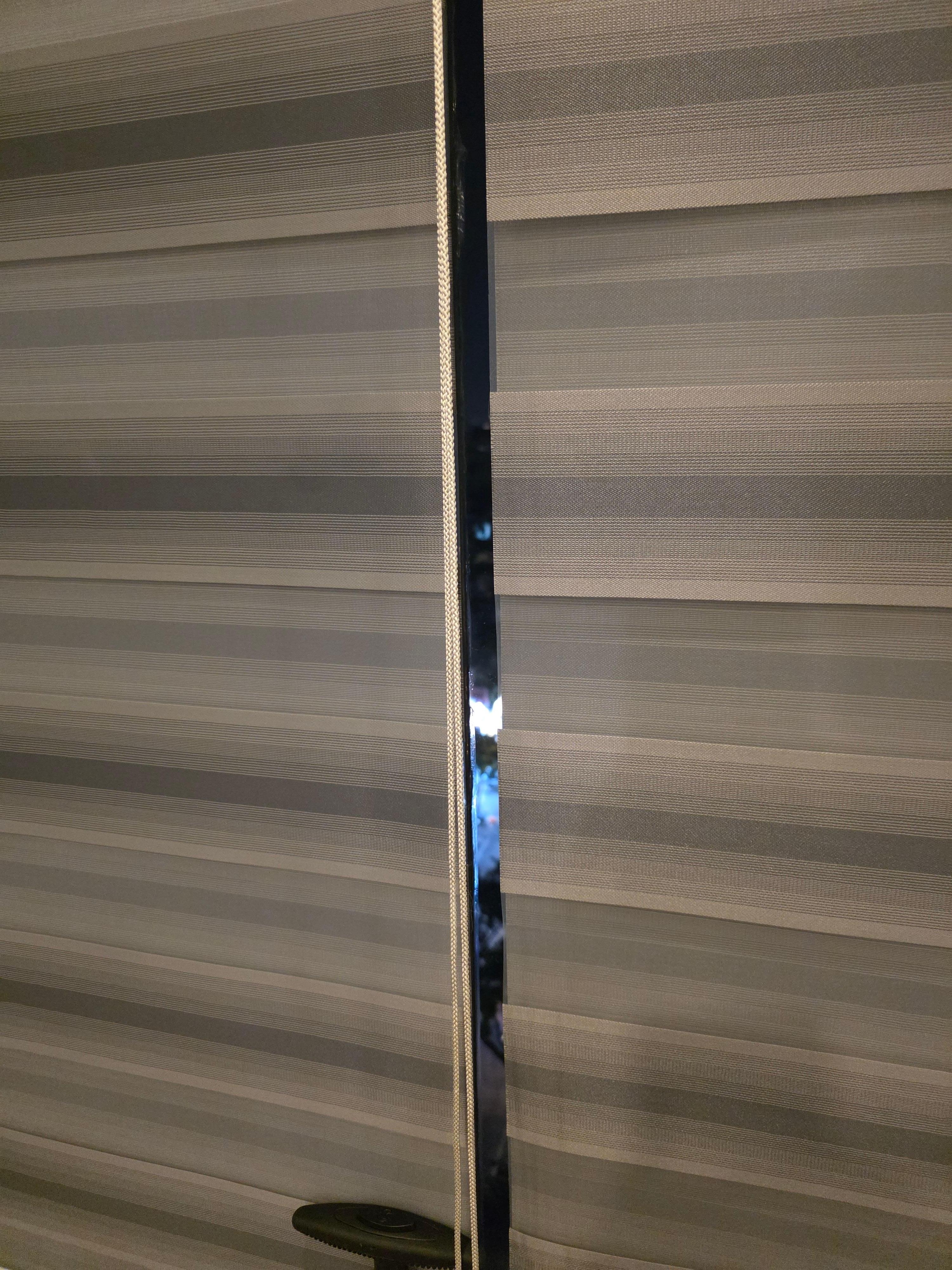 "Blackout blinds" - thin and with large gaps