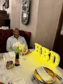 Dining where the nuns once broke bread in the 1600’s. The facility started as a convent