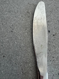 Cutlery not cleaned at all! This one was the worst!!