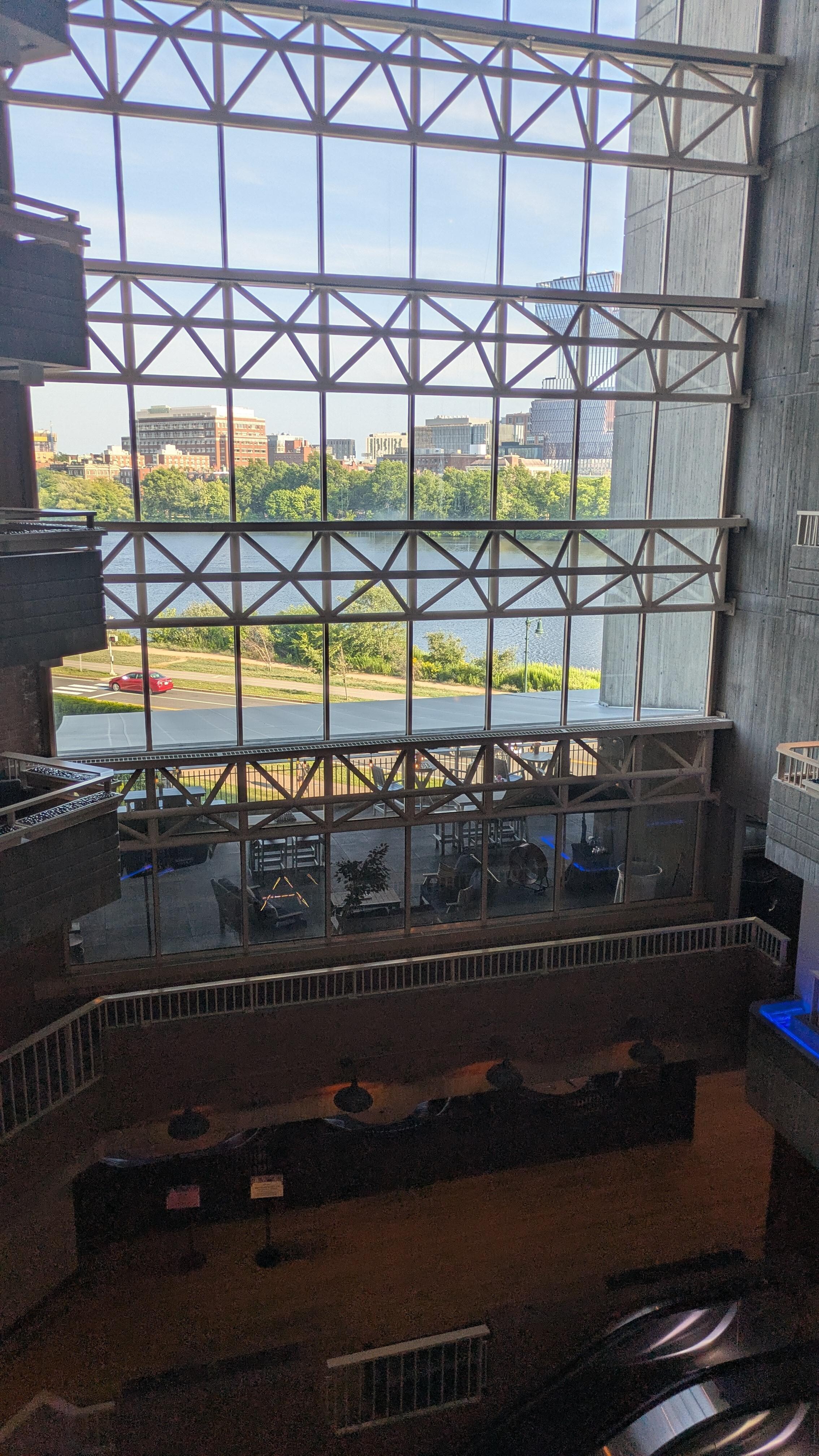 View from 5th floor.