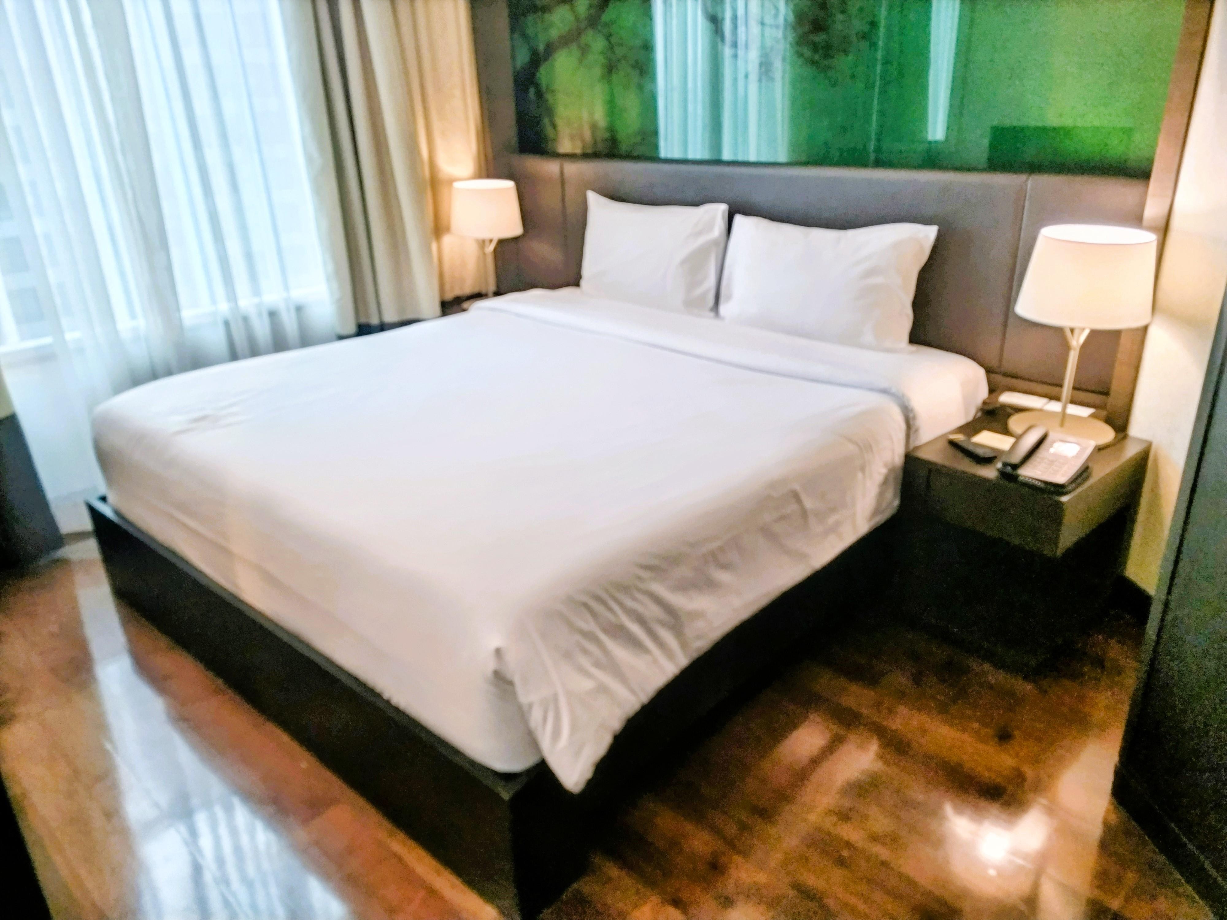 片目でに心地の良いベッド