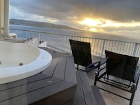 部屋からのサンセット