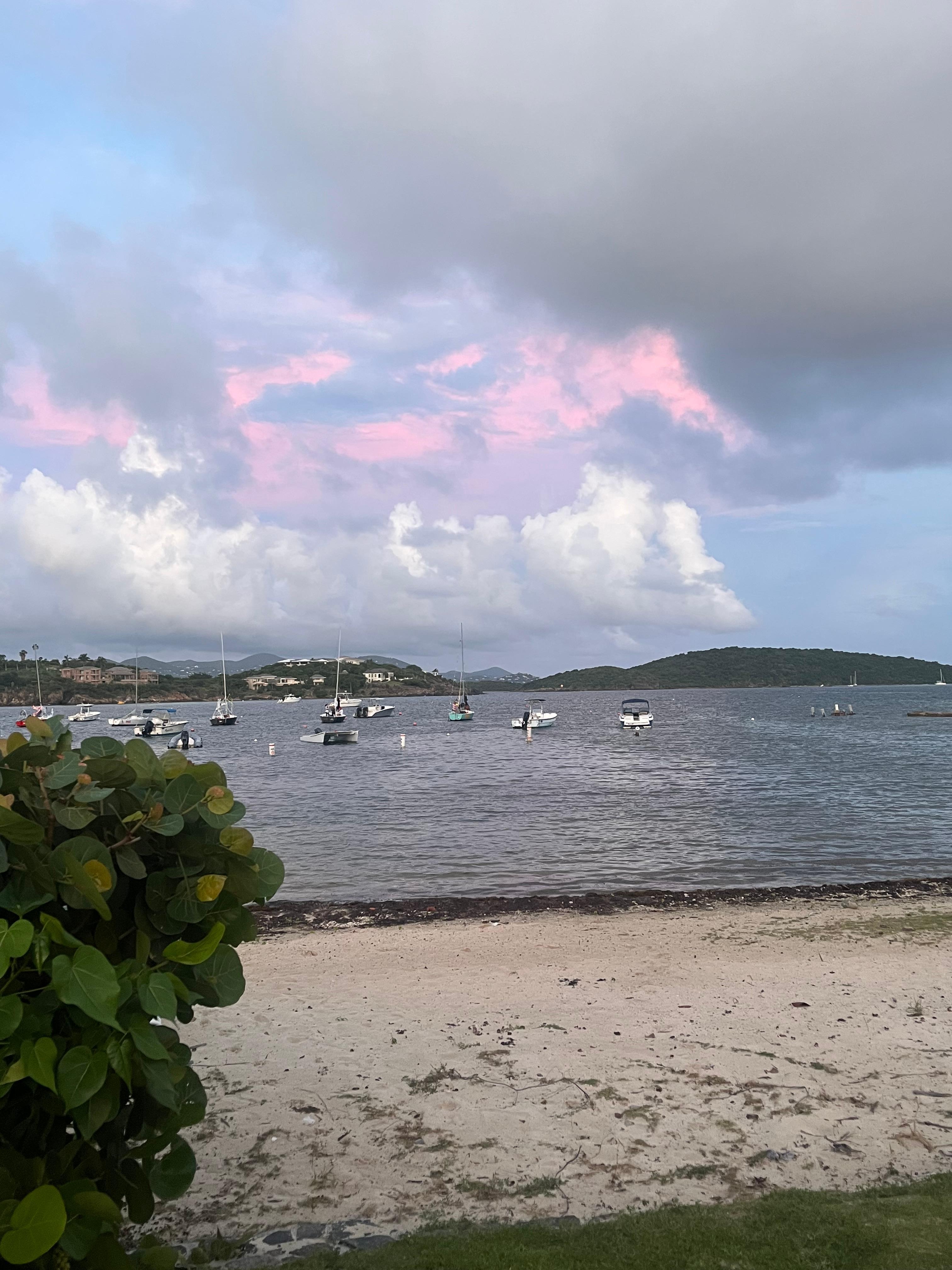 Loved the small beach right on property. 