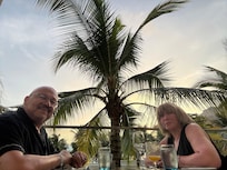 Dinner at the steakhouse restaurant