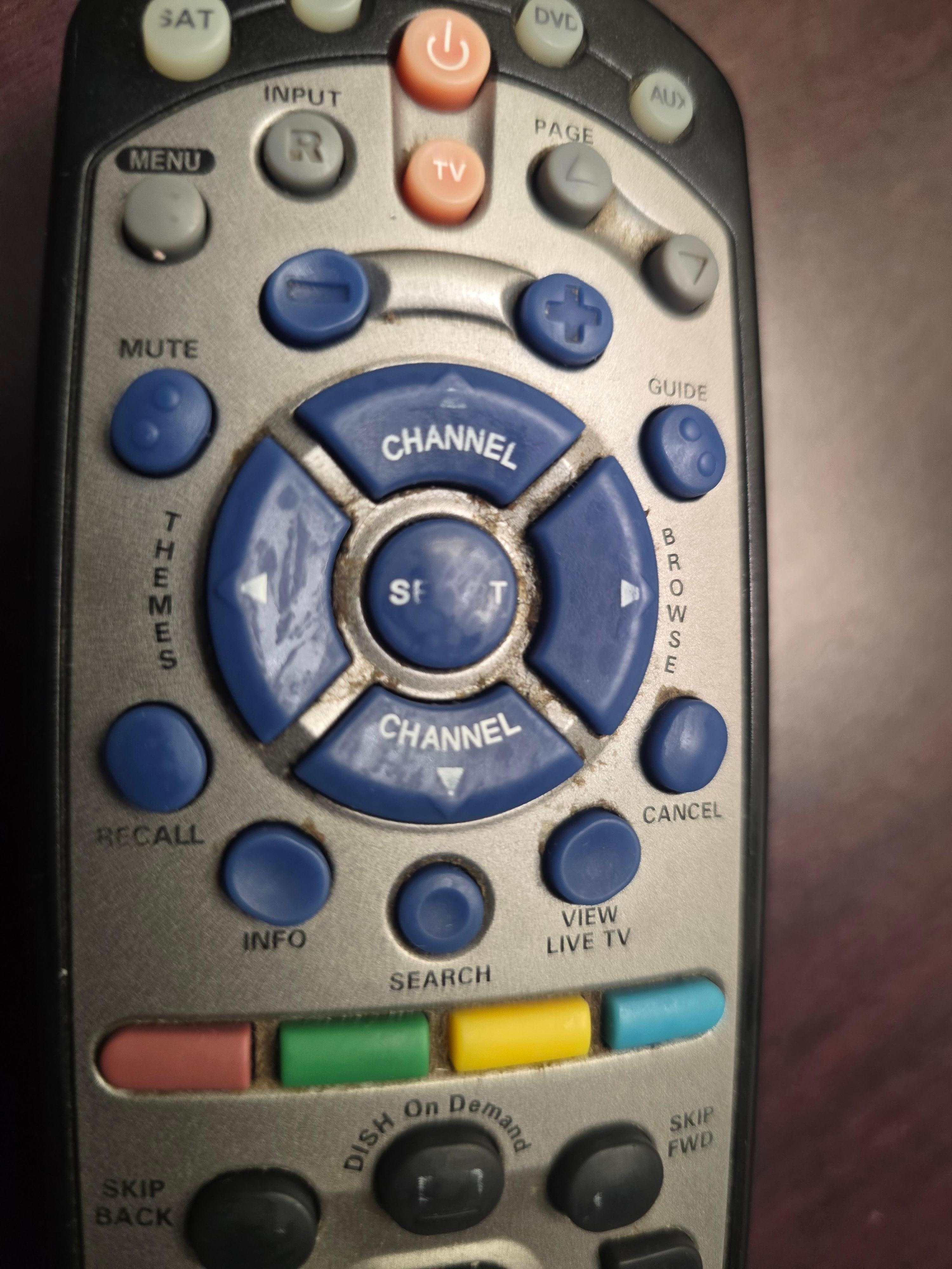 I did a quick pre wiped on the remote without looking and touch points in room. The next day, went to use the remote and I couldn't imaged what it looked like before. 