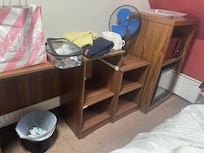 Storage. Room amenities