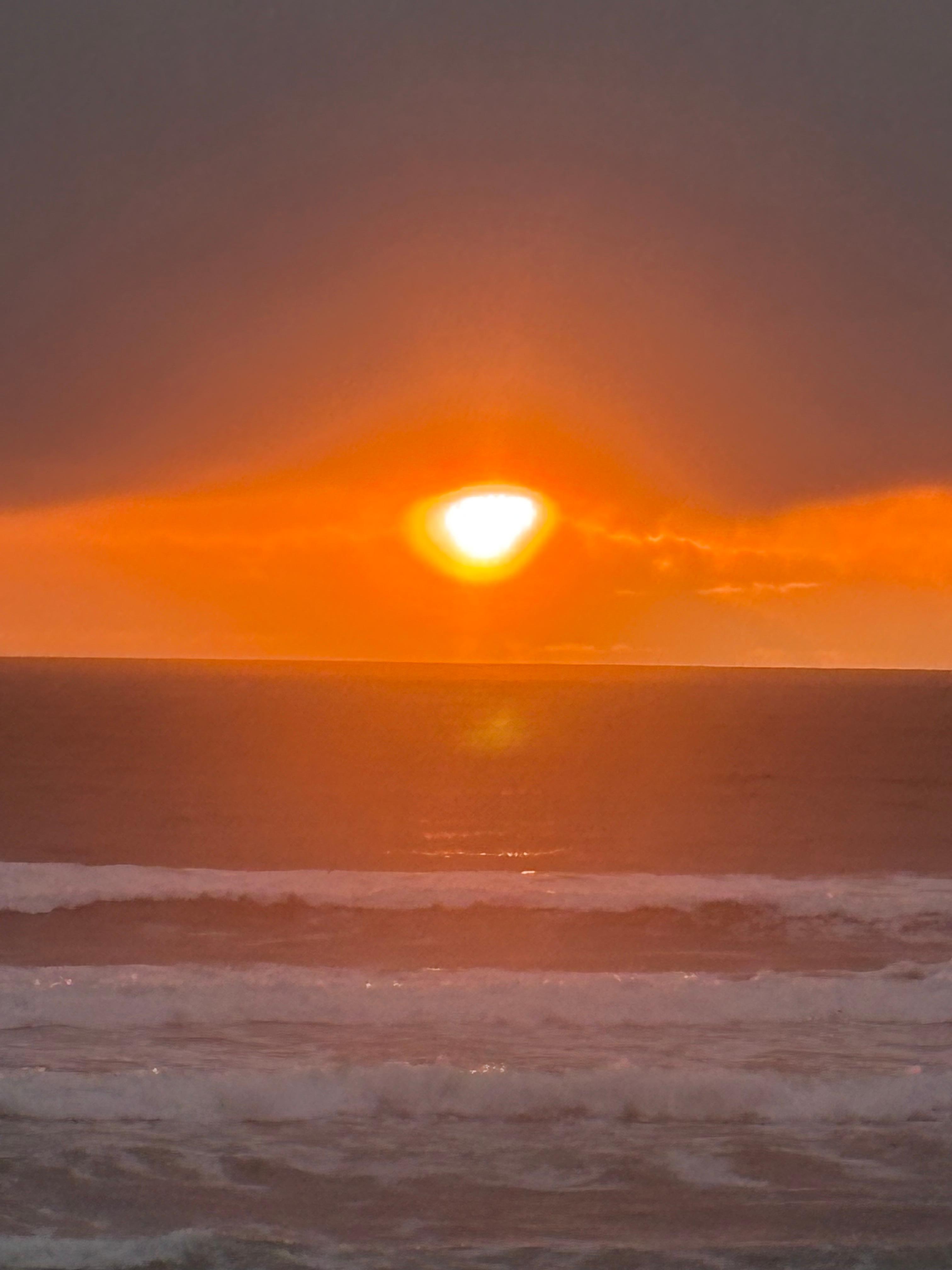 Gorgeous sunsets. 