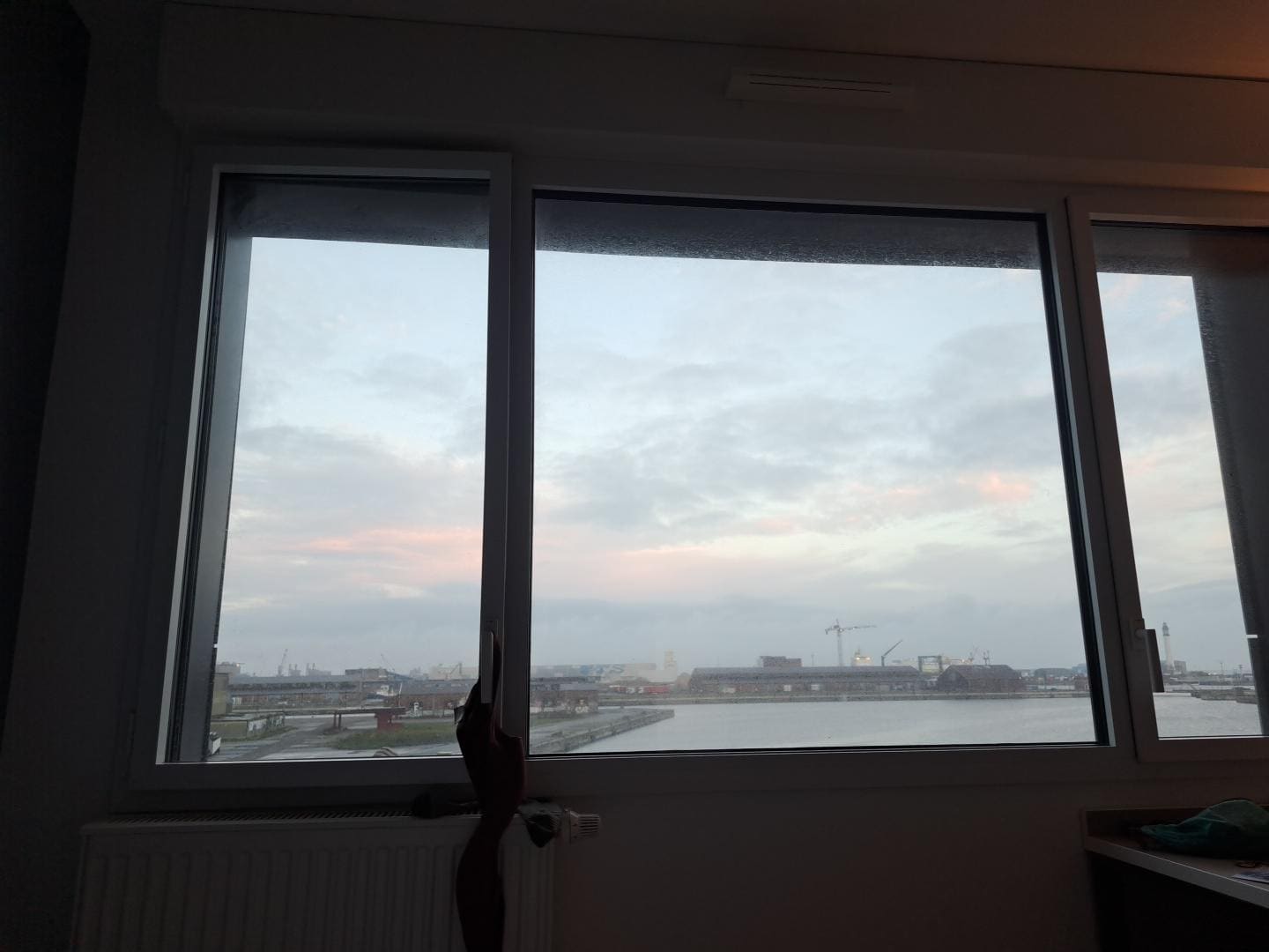 Fotat från sängen!