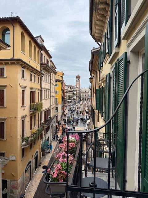 view from the balcony