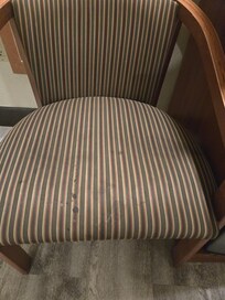 Chair in our room was so filthy it needed to be burned.