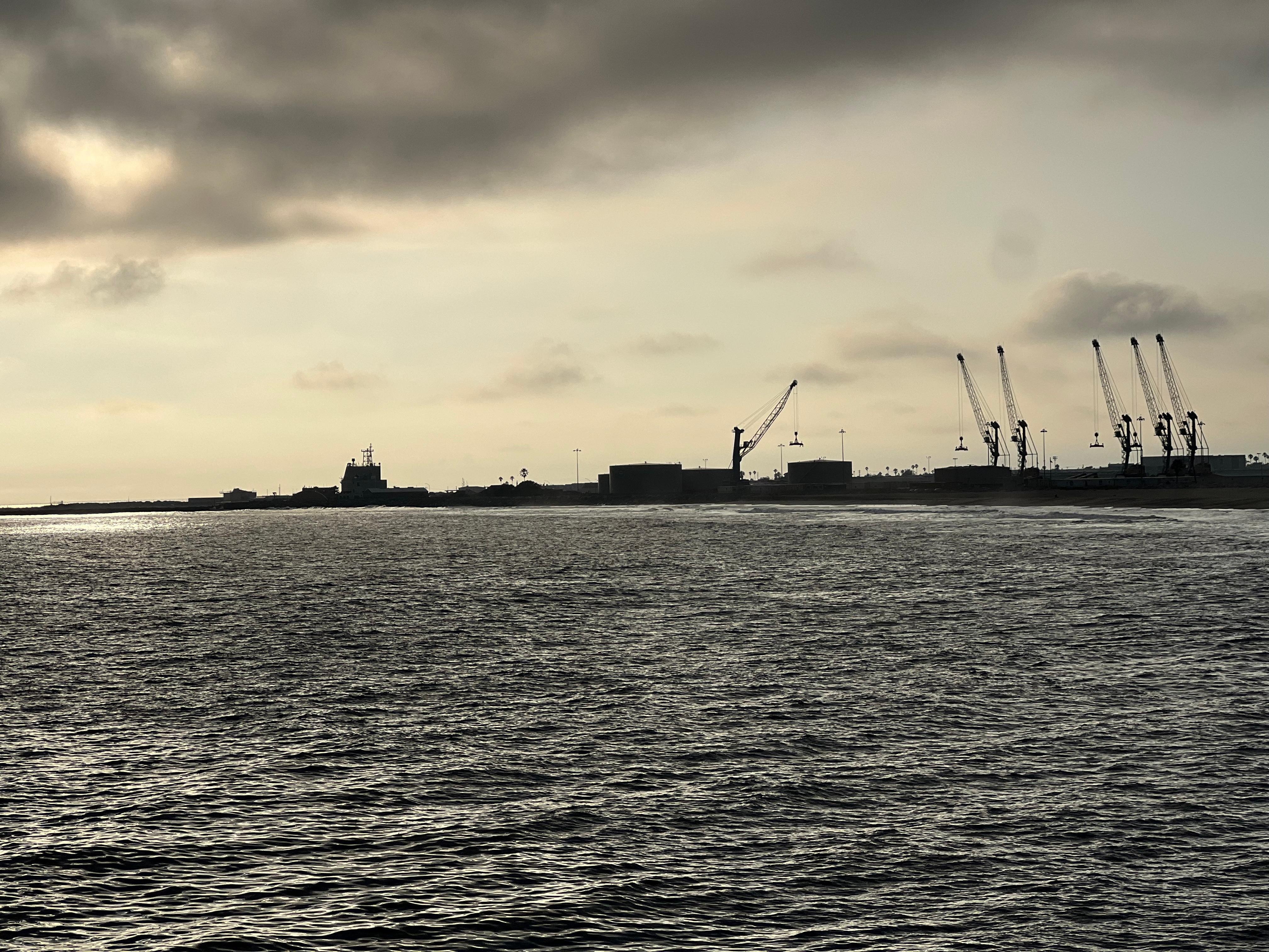 Taken off the Port Hueneme Pier 