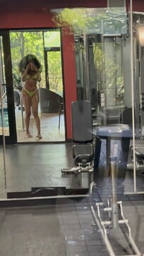 There’s a small gym