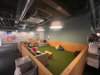 這個是休憩空間,不可進食⋯⋯也好,住了幾天,見大家也很遵守,很好