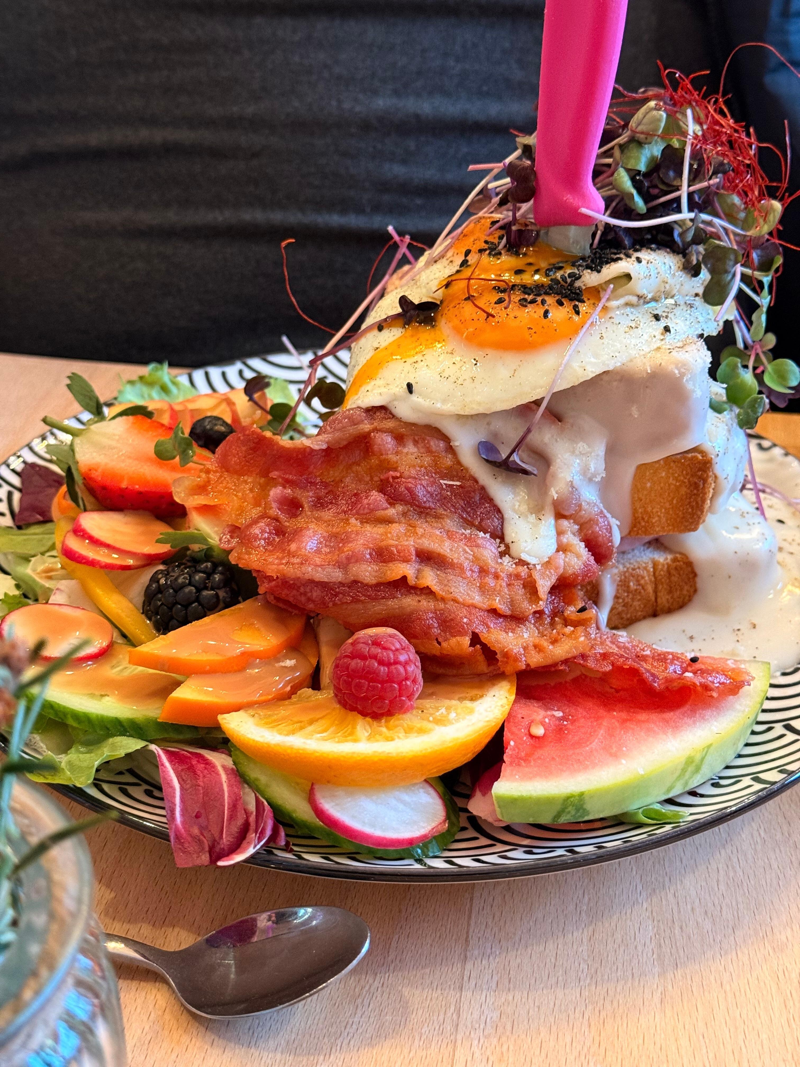 This cafe is about 1 block away. Expensive but excellent. 