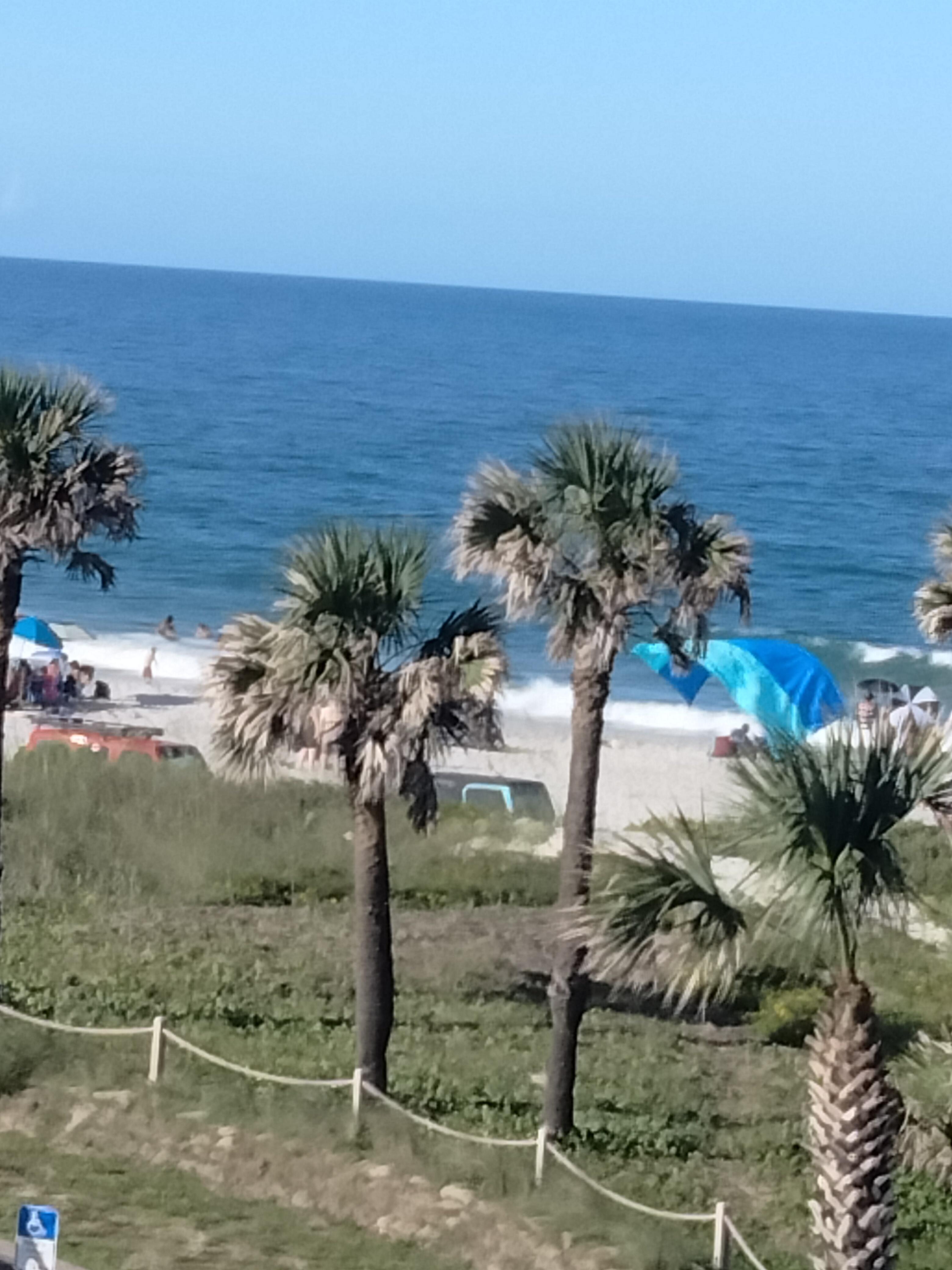 View from our balcony 