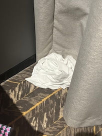 Dirty sheet as a welcome gift - which remained even after housekeeping had ‘cleaned’ my room after the first night.