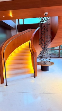 Lobby staircase