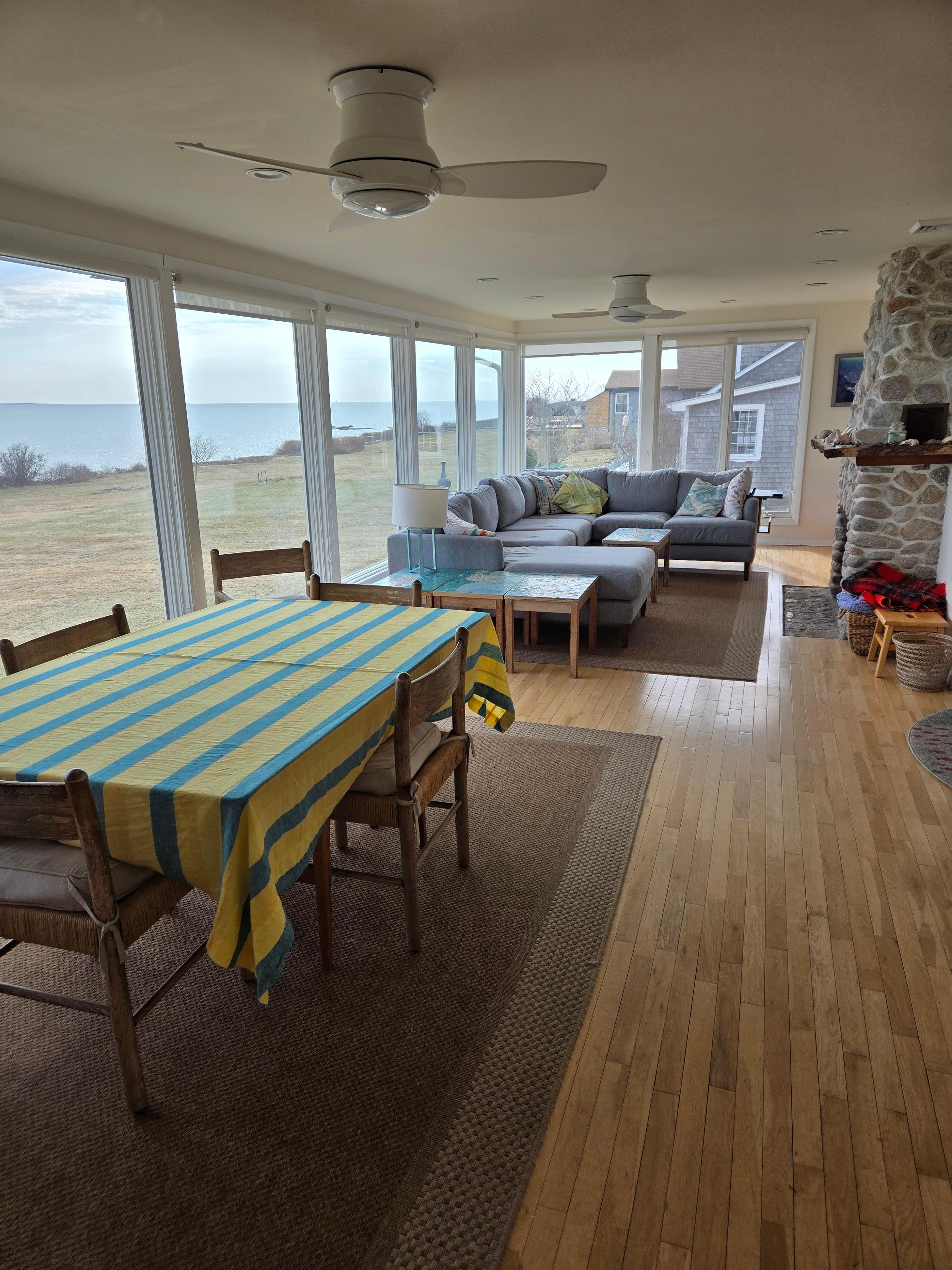 Open and welcoming main area.