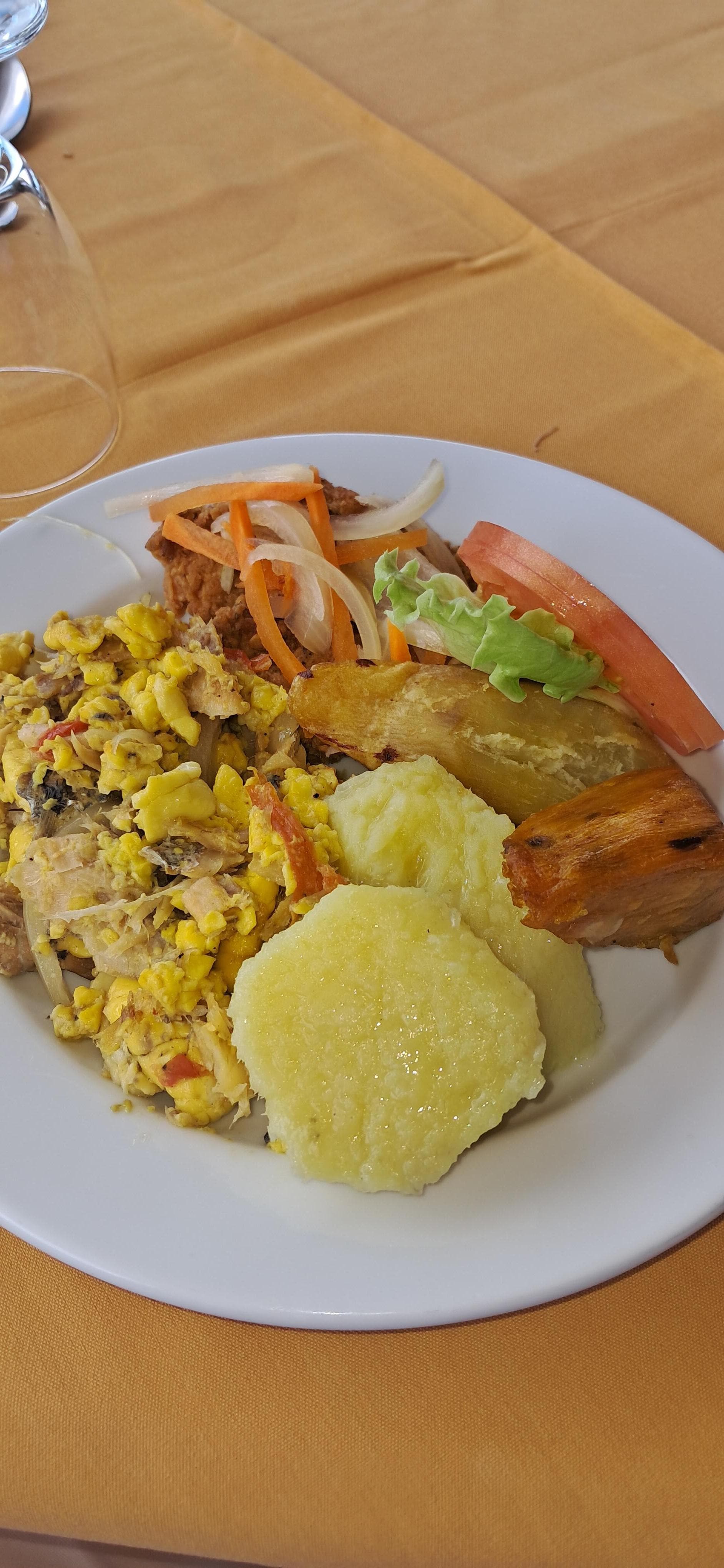 Jamaican Breakfast at the Cardiff Resort & Spa
