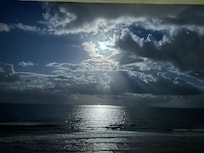 Full moon from the room balcony