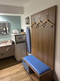 Fridge, microwave, coffeemaker…for $60 a night???