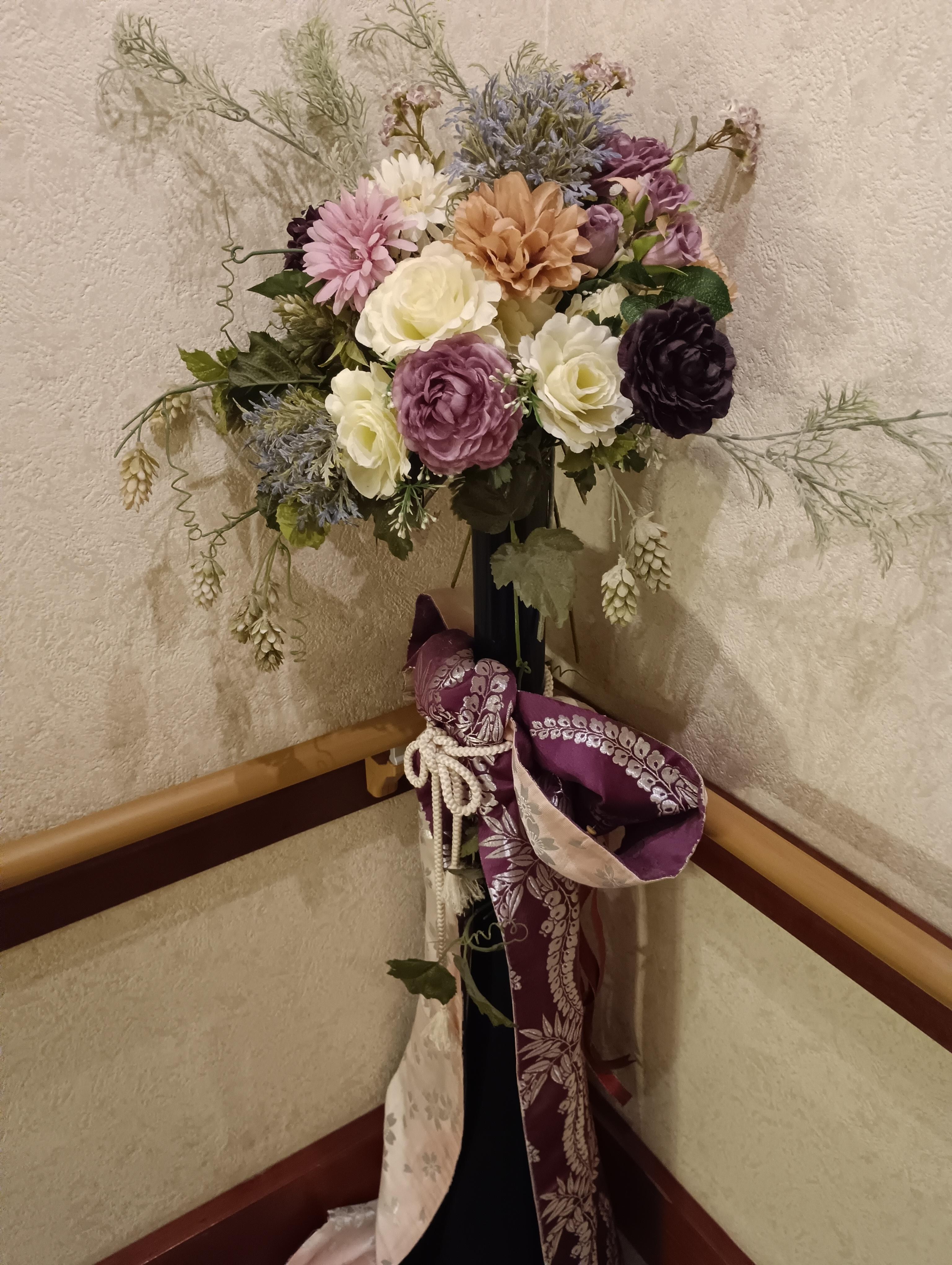 廊下の花瓶