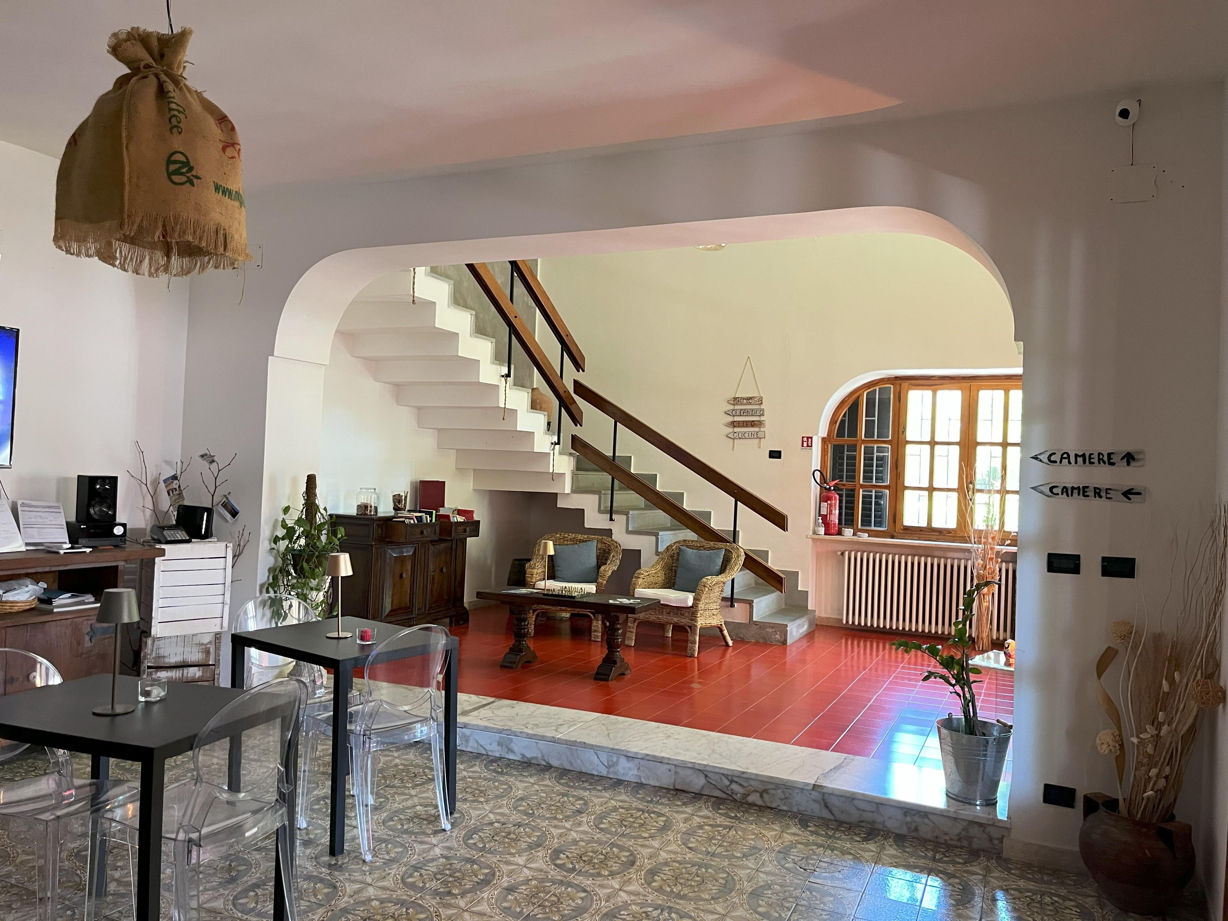 The lobby