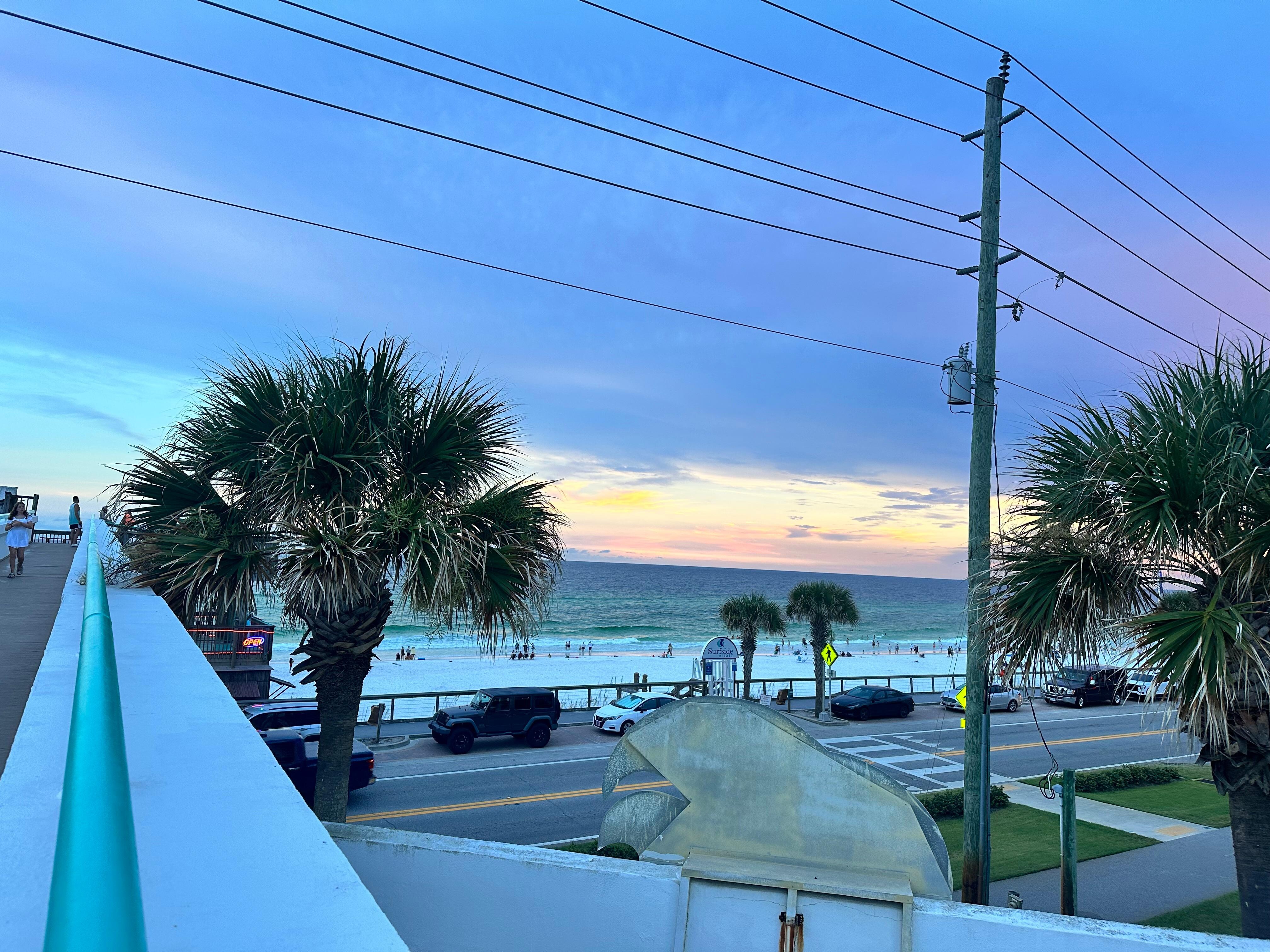 From the deck