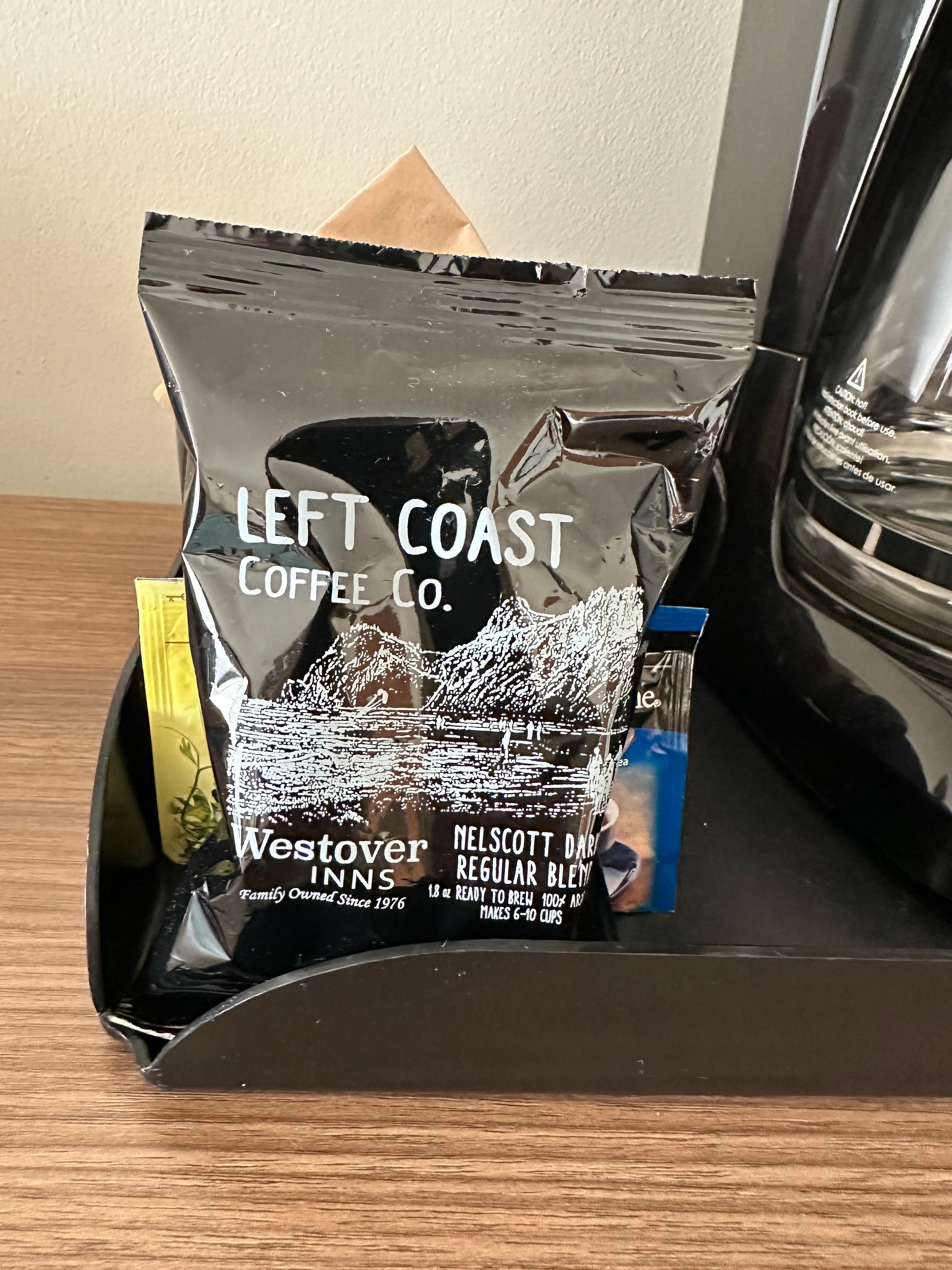 Coffee in room